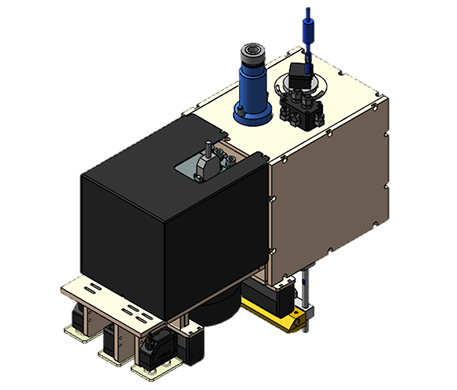 Battery laser welding module system (scanner type)